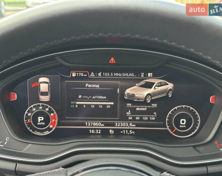 Ауди А4 2018 в Харькове на Automoto.ua Серый Ауди А4, объемом двигателя 1.98 л и пробегом 137 тыс. км за 18500 $, фото 29 на Automoto.ua