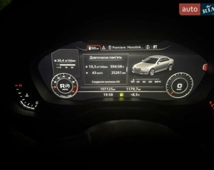 Сірий Ауді А4, об'ємом двигуна 1.98 л та пробігом 107 тис. км за 20700 $, фото 9 на Automoto.ua
