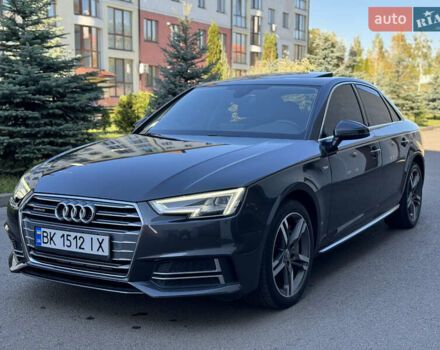 Ауді А4 2018 у Рівному на Automoto.ua Сірий Ауді А4, об'ємом двигуна 2 л та пробігом 76 тис. км за 23499 $, фото 15 на Automoto.ua