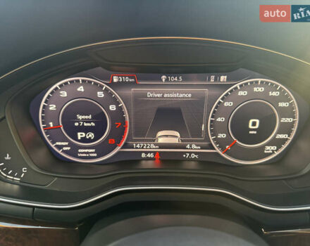 Сірий Ауді А4, об'ємом двигуна 1.98 л та пробігом 147 тис. км за 19300 $, фото 26 на Automoto.ua