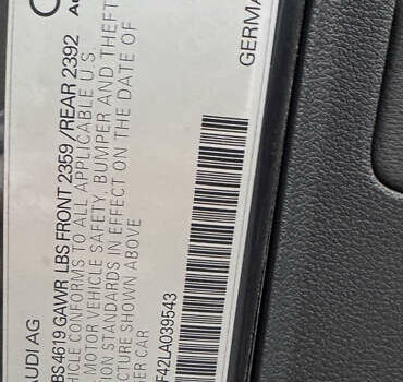 Серый Ауди А4, объемом двигателя 1.98 л и пробегом 79 тыс. км за 29000 $, фото 30 на Automoto.ua