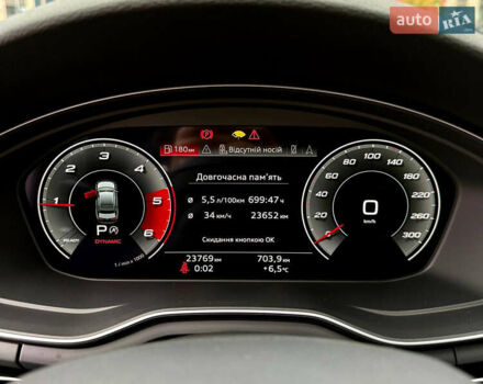 Сірий Ауді А4, об'ємом двигуна 2 л та пробігом 23 тис. км за 35900 $, фото 32 на Automoto.ua