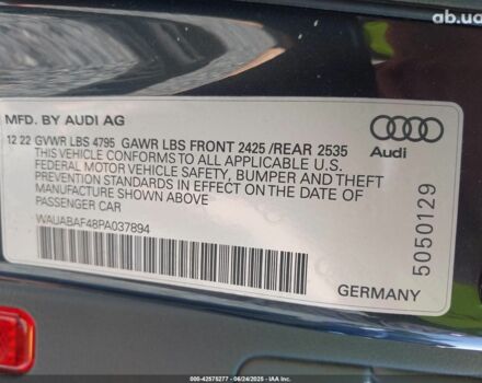 Серый Ауди А4, объемом двигателя 2 л и пробегом 94 тыс. км за 32000 $, фото 7 на Automoto.ua