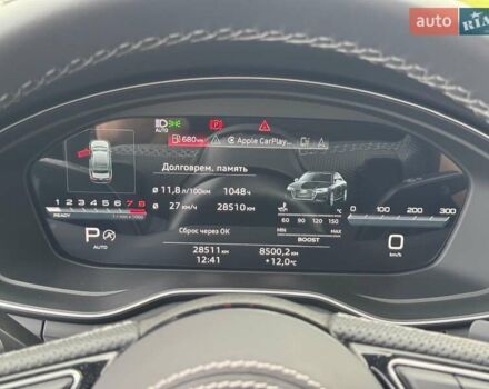 Ауди А4 2023 в Киеве на Automoto.ua Серый Ауди А4, объемом двигателя 2 л и пробегом 28 тыс. км за 54000 $, фото 39 на Automoto.ua