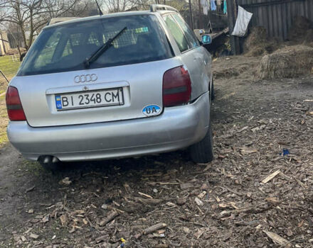 Серый Ауди А4, объемом двигателя 1.9 л и пробегом 380 тыс. км за 3500 $, фото 1 на Automoto.ua
