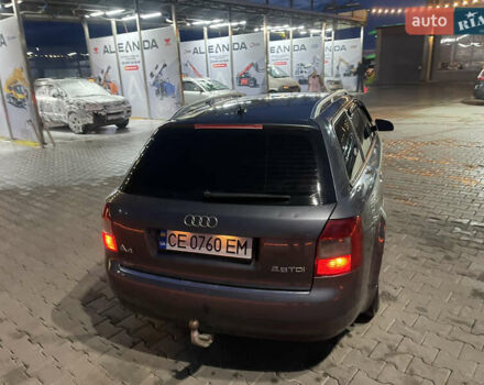 Ауді А4 2002 у Чернівцях на Automoto.ua Сірий Ауді А4, об'ємом двигуна 2.5 л та пробігом 290 тис. км за 5300 $, фото 5 на Automoto.ua