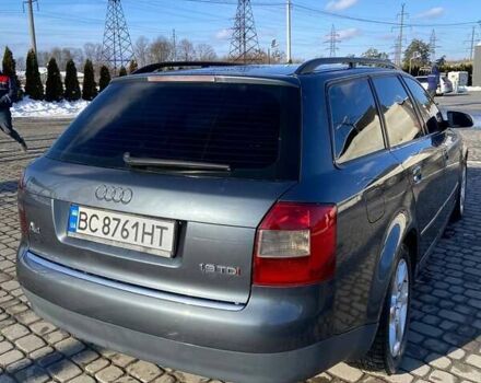 Сірий Ауді А4, об'ємом двигуна 1.9 л та пробігом 320 тис. км за 4800 $, фото 2 на Automoto.ua