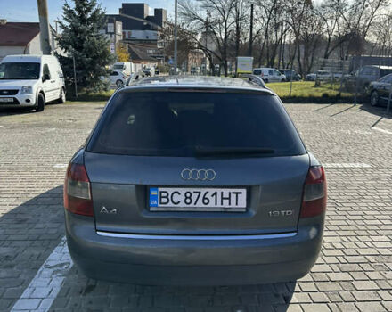 Ауді А4 2002 у Львові на Automoto.ua Сірий Ауді А4, об'ємом двигуна 1.9 л та пробігом 232 тис. км за 3800 $, фото 1 на Automoto.ua