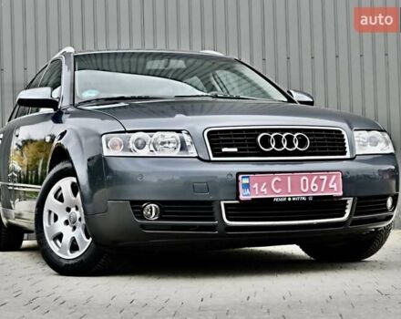 Серый Ауди А4, объемом двигателя 2 л и пробегом 190 тыс. км за 5250 $, фото 3 на Automoto.ua