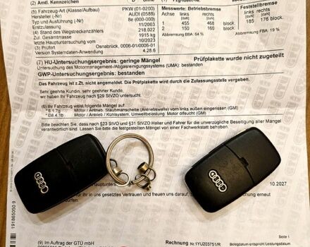 Серый Ауди А4, объемом двигателя 2 л и пробегом 220 тыс. км за 5450 $, фото 13 на Automoto.ua