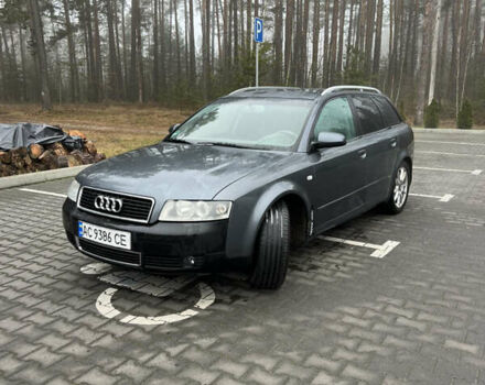 Серый Ауди А4, объемом двигателя 2.5 л и пробегом 347 тыс. км за 4300 $, фото 1 на Automoto.ua