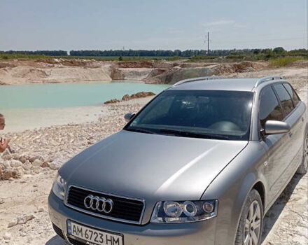 Серый Ауди А4, объемом двигателя 1.6 л и пробегом 220 тыс. км за 5500 $, фото 1 на Automoto.ua