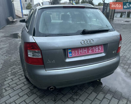 Сірий Ауді А4, об'ємом двигуна 2 л та пробігом 255 тис. км за 5900 $, фото 8 на Automoto.ua