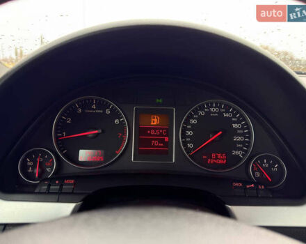 Сірий Ауді А4, об'ємом двигуна 1.8 л та пробігом 224 тис. км за 6250 $, фото 20 на Automoto.ua