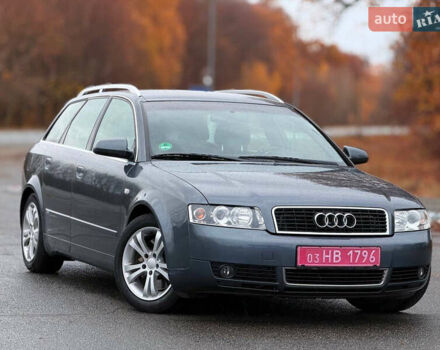 Сірий Ауді А4, об'ємом двигуна 1.8 л та пробігом 224 тис. км за 6250 $, фото 1 на Automoto.ua