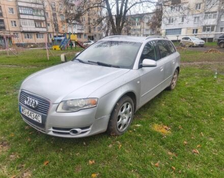 Серый Ауди А4, объемом двигателя 2 л и пробегом 400 тыс. км за 3300 $, фото 6 на Automoto.ua