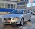 Сірий Ауді А4, об'ємом двигуна 2 л та пробігом 208 тис. км за 8490 $, фото 1 на Automoto.ua