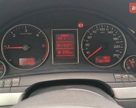 Сірий Ауді А4, об'ємом двигуна 2 л та пробігом 357 тис. км за 6999 $, фото 11 на Automoto.ua