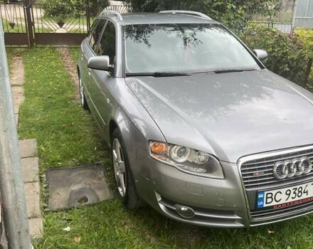 Серый Ауди А4, объемом двигателя 2 л и пробегом 330 тыс. км за 7000 $, фото 1 на Automoto.ua