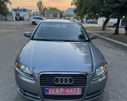 Ауді А4 2007 у Вознесенске на Automoto.ua Сірий Ауді А4, об'ємом двигуна 1.6 л та пробігом 204 тис. км за 6900 $, фото 7 на Automoto.ua