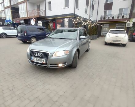 Серый Ауди А4, объемом двигателя 2 л и пробегом 410 тыс. км за 6200 $, фото 1 на Automoto.ua