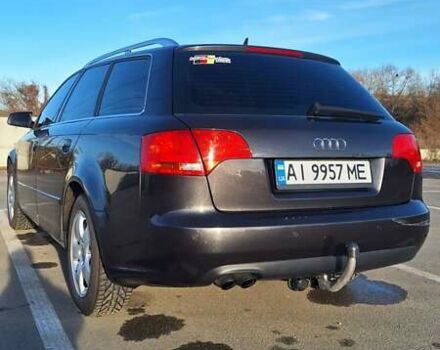 Ауди А4 2007 в Ирпене на Automoto.ua Серый Ауди А4, объемом двигателя 2 л и пробегом 255 тыс. км за 7500 $, фото 2 на Automoto.ua
