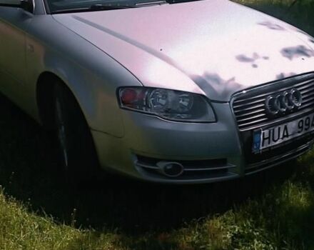 Серый Ауди А4, объемом двигателя 2 л и пробегом 49 тыс. км за 1300 $, фото 1 на Automoto.ua