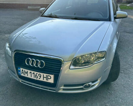 Ауди А4 2008 в Киеве на Automoto.ua Серый Ауди А4, объемом двигателя 1.6 л и пробегом 240 тыс. км за 8500 $, фото 2 на Automoto.ua