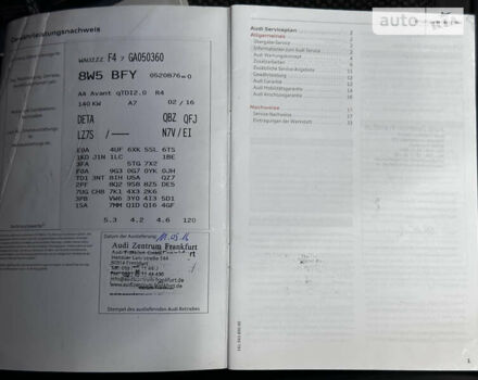 Сірий Ауді А4, об'ємом двигуна 1.97 л та пробігом 239 тис. км за 22690 $, фото 107 на Automoto.ua