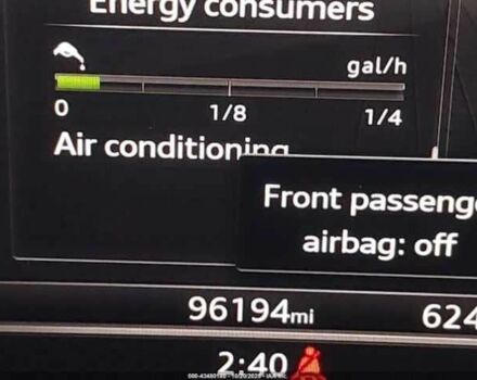 Серый Ауди А4, объемом двигателя 2 л и пробегом 153 тыс. км за 3400 $, фото 14 на Automoto.ua