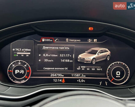 Сірий Ауді А4, об'ємом двигуна 2 л та пробігом 265 тис. км за 23500 $, фото 14 на Automoto.ua