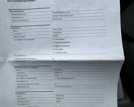 Сірий Ауді А4, об'ємом двигуна 2 л та пробігом 179 тис. км за 21900 $, фото 59 на Automoto.ua