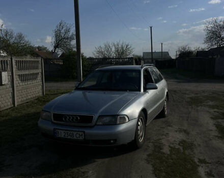 Серый Ауди А4, объемом двигателя 1.9 л и пробегом 380 тыс. км за 3500 $, фото 1 на Automoto.ua