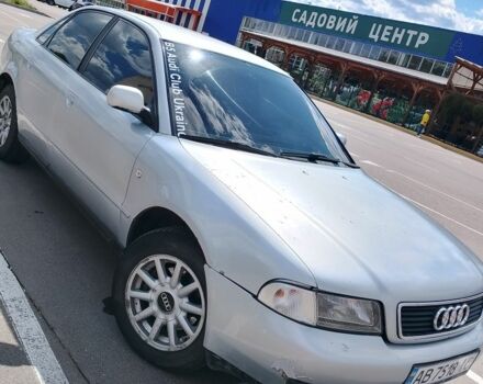 Серый Ауди А4, объемом двигателя 1.6 л и пробегом 335 тыс. км за 2500 $, фото 1 на Automoto.ua