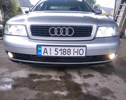 Серый Ауди А4, объемом двигателя 1.8 л и пробегом 210 тыс. км за 3500 $, фото 1 на Automoto.ua