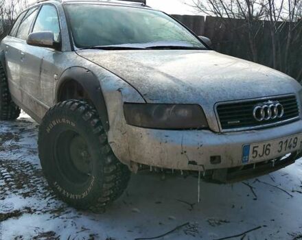 Сірий Ауді А4, об'ємом двигуна 2.5 л та пробігом 241 тис. км за 2319 $, фото 1 на Automoto.ua