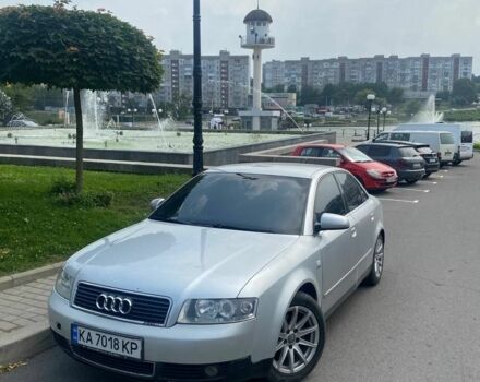 Серый Ауди А4, объемом двигателя 2 л и пробегом 200 тыс. км за 1300 $, фото 1 на Automoto.ua