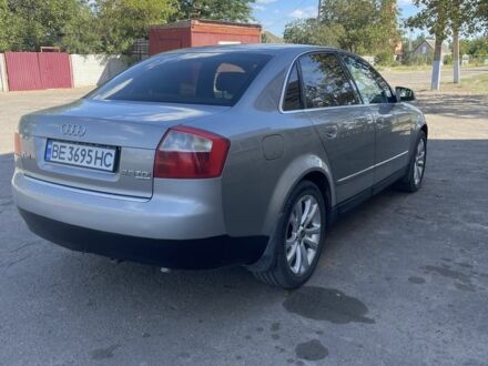 Сірий Ауді А4, об'ємом двигуна 2.5 л та пробігом 320 тис. км за 4999 $, фото 1 на Automoto.ua