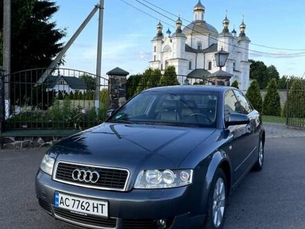 Серый Ауди А4, объемом двигателя 2 л и пробегом 198 тыс. км за 5650 $, фото 1 на Automoto.ua