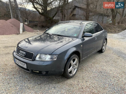 Сірий Ауді А4, об'ємом двигуна 1.9 л та пробігом 214 тис. км за 4000 $, фото 1 на Automoto.ua