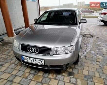 Серый Ауди А4, объемом двигателя 2 л и пробегом 215 тыс. км за 4300 $, фото 1 на Automoto.ua