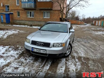 Сірий Ауді А4, об'ємом двигуна 1.8 л та пробігом 250 тис. км за 4200 $, фото 1 на Automoto.ua