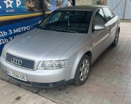 Серый Ауди А4, объемом двигателя 2 л и пробегом 350 тыс. км за 4200 $, фото 1 на Automoto.ua