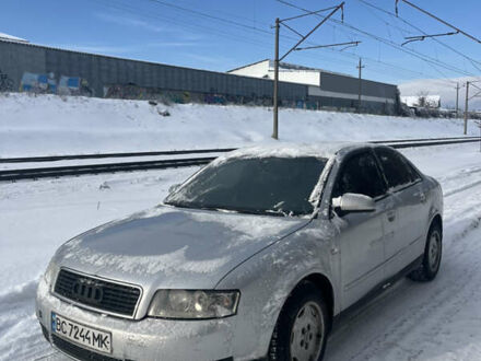 Сірий Ауді А4, об'ємом двигуна 1.8 л та пробігом 388 тис. км за 3600 $, фото 1 на Automoto.ua