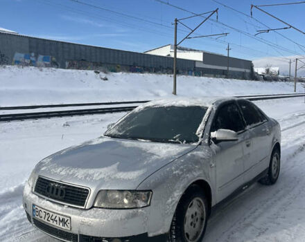 Сірий Ауді А4, об'ємом двигуна 1.8 л та пробігом 388 тис. км за 3600 $, фото 1 на Automoto.ua