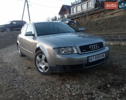 Серый Ауди А4, объемом двигателя 2.5 л и пробегом 257 тыс. км за 3650 $, фото 1 на Automoto.ua
