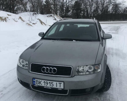 Серый Ауди А4, объемом двигателя 1.8 л и пробегом 213 тыс. км за 5000 $, фото 1 на Automoto.ua