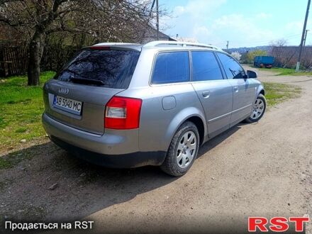 Серый Ауди А4, объемом двигателя 2 л и пробегом 235 тыс. км за 4500 $, фото 1 на Automoto.ua