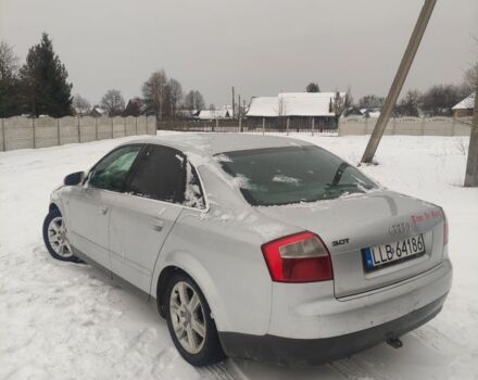 Серый Ауди А4, объемом двигателя 2 л и пробегом 438 тыс. км за 1150 $, фото 1 на Automoto.ua