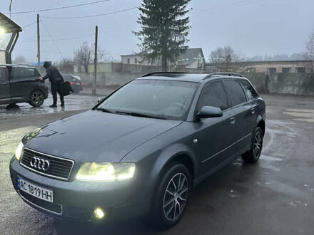 Серый Ауди А4, объемом двигателя 2.5 л и пробегом 287 тыс. км за 3950 $, фото 1 на Automoto.ua